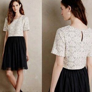 🌸 Anthropologie Weston Laced Tulle Dress | Size M